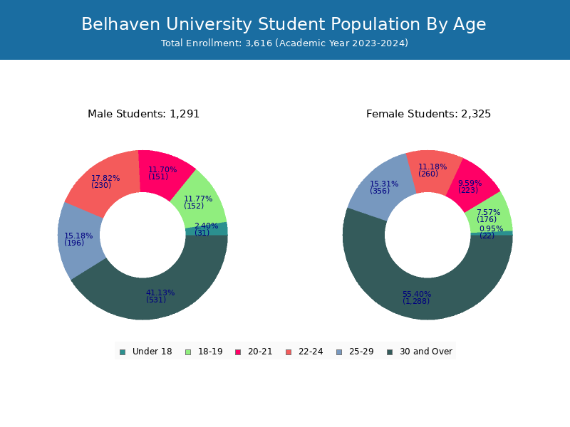 Belhaven University Student Population and Demographics