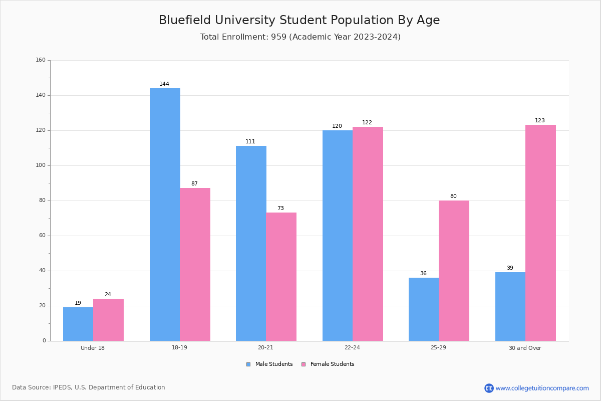Bluefield University Student Population and Demographics