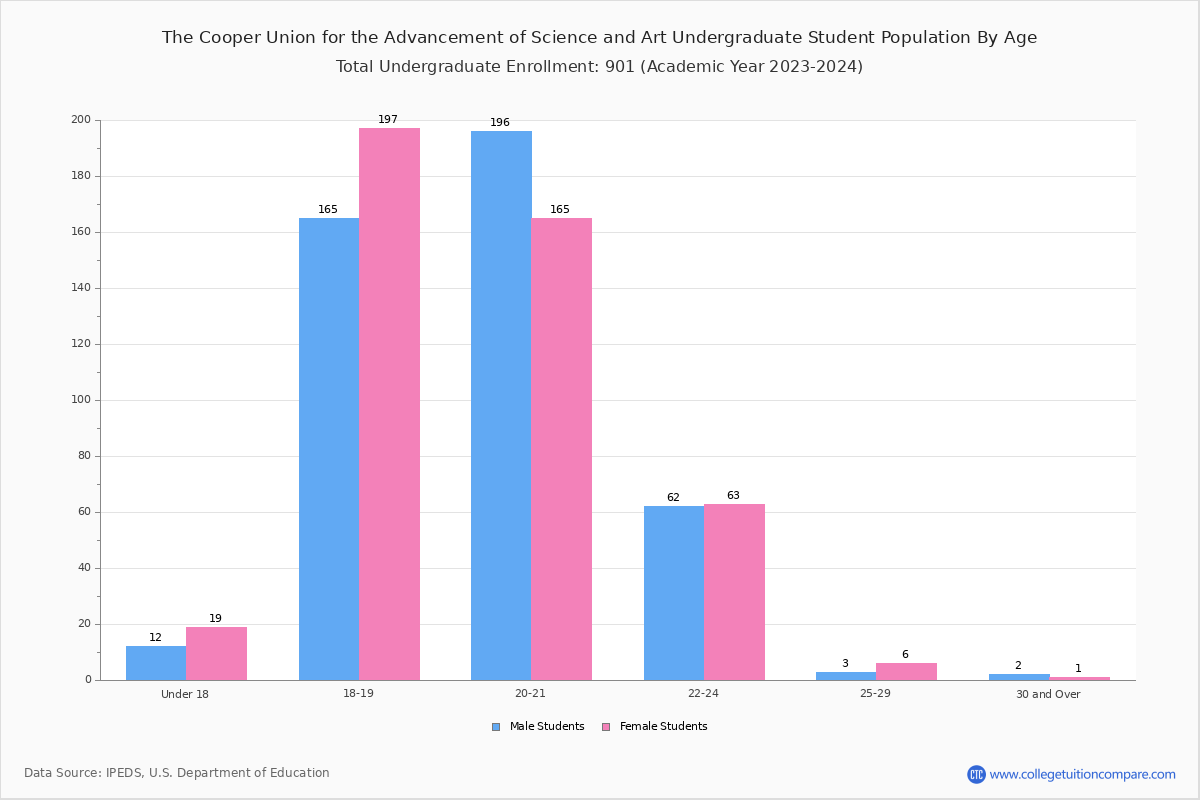 The Cooper Union Student Population and Demographics