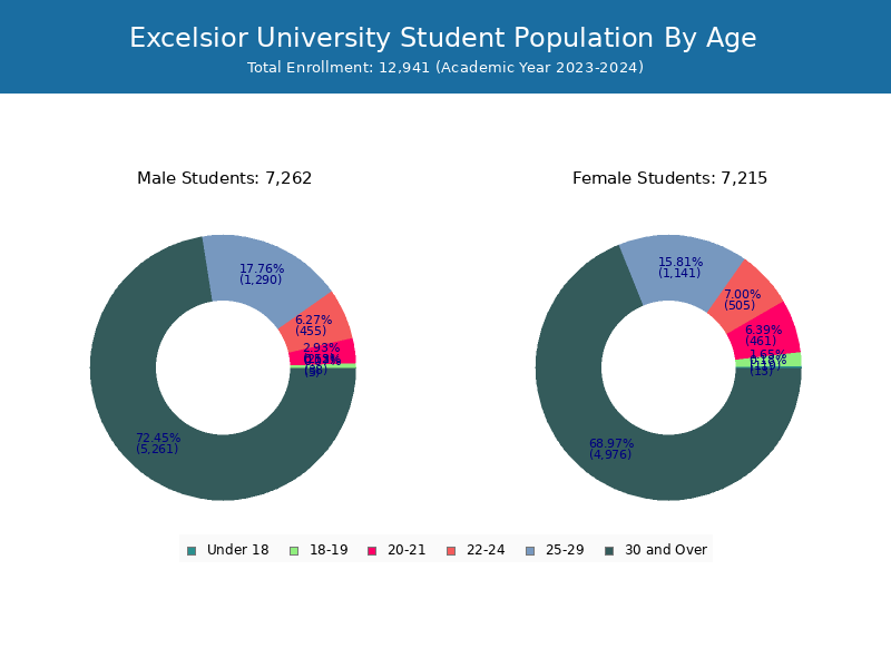 Excelsior College Student Population And Demographics
