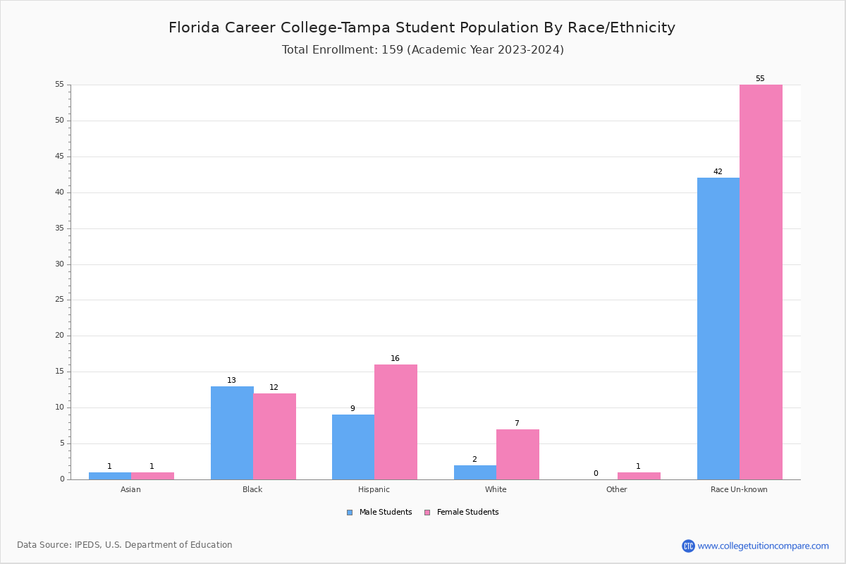 Florida Career College Tampa Student Population And Demographics