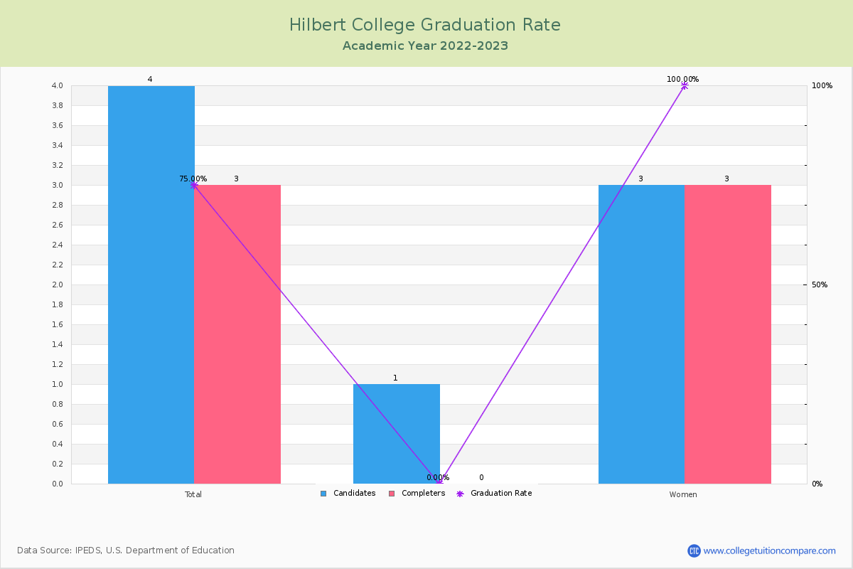 Hilbert College graduate rate