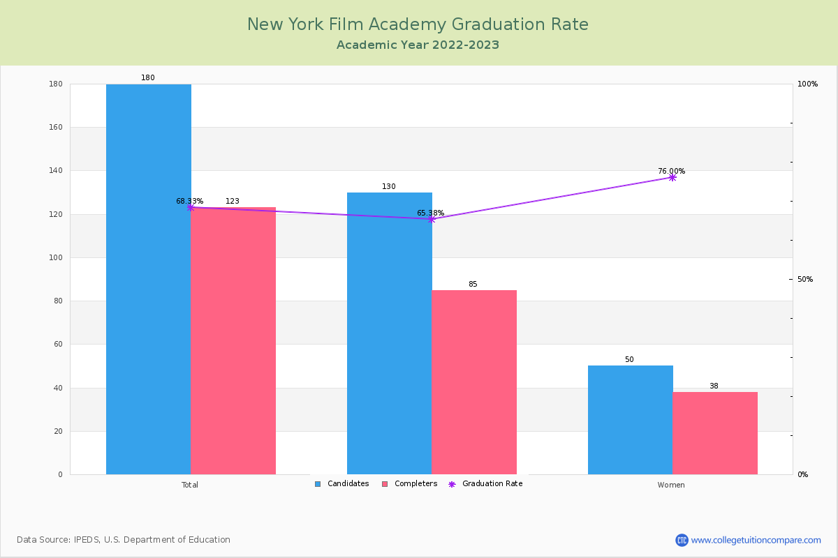 New York Film Academy graduate rate