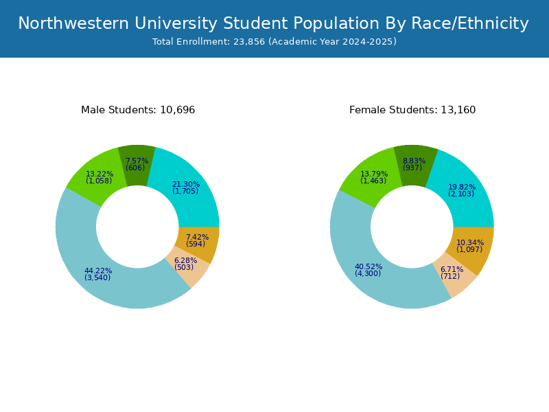 Northwestern R Chart Northwestern University - Student Population and Demographics