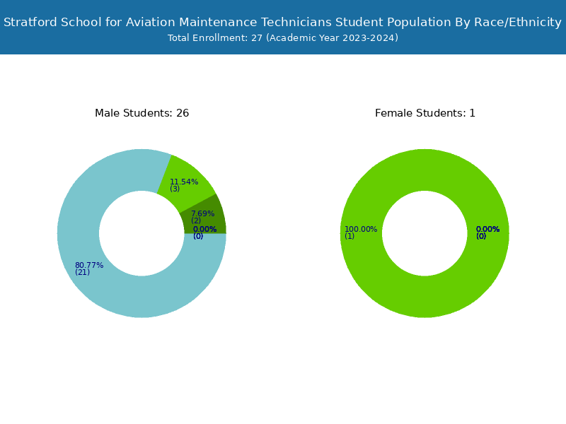 Stratford School for Aviation Maintenance Technicians Student