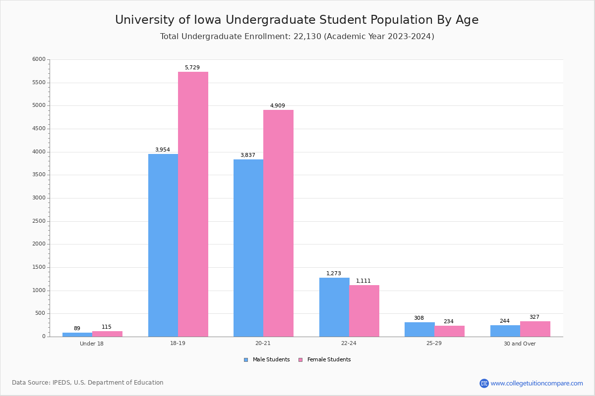 University of Iowa Student Population and Demographics