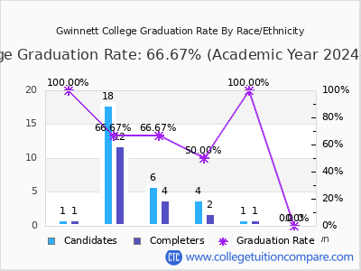 Gwinnett College graduation rate by race