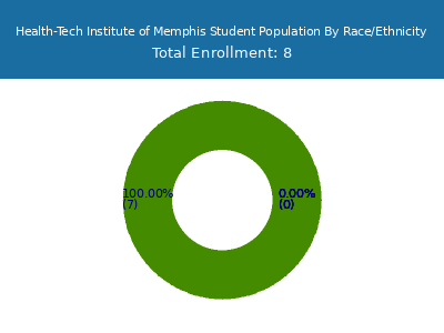 Health-Tech Institute of Memphis 2025 Student Population by Gender and Race chart