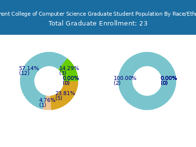 Neumont College of Computer Science 2025 Graduate Enrollment by Gender and Race chart