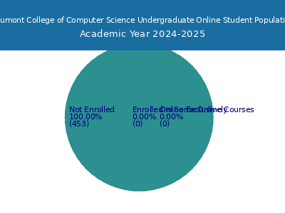 Neumont College of Computer Science 2025 Online Student Population chart