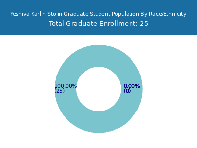Yeshiva Karlin Stolin 2025 Graduate Enrollment by Gender and Race chart
